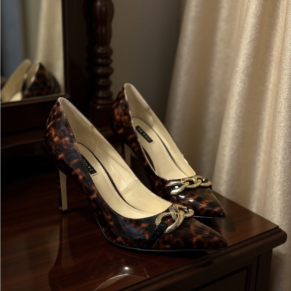 🌺NWOB🌺 Nine West Elegant Tortoise Women's Heels